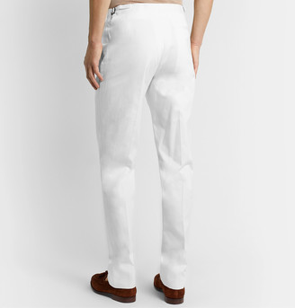 Richard James Slim-Fit Cotton-Twill Suit Trousers