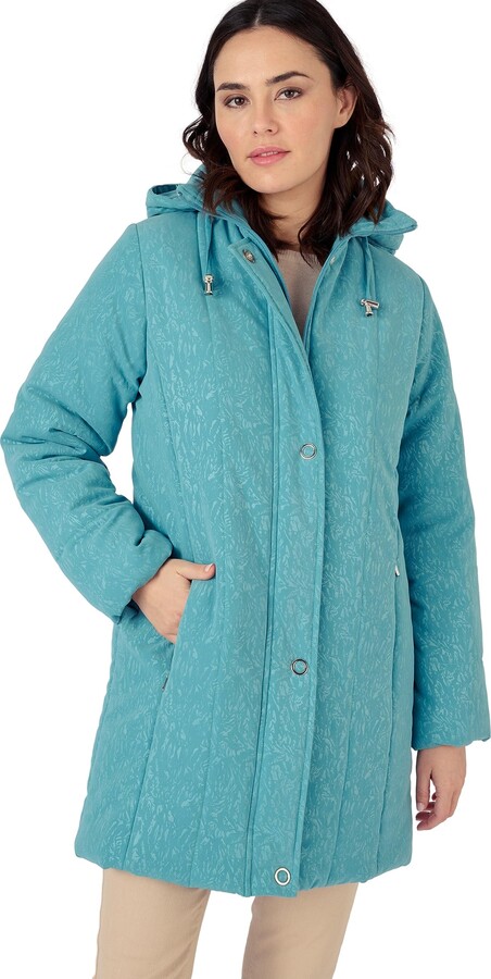 Faux Fur Hooded Long Parka Jacket Khaki | French Connection UK