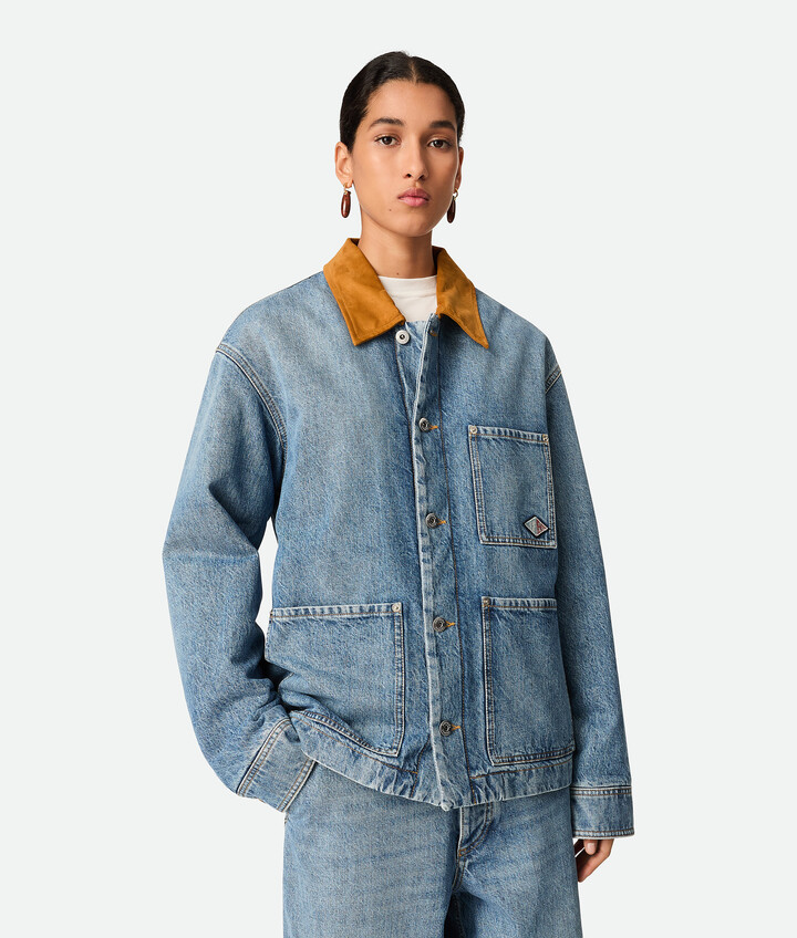 Bottega Veneta Vintage Indigo Denim Jacket