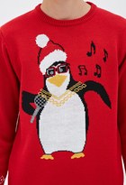 Thumbnail for your product : Forever 21 FOREVER 21+ Fair Isle Penguin Sweater