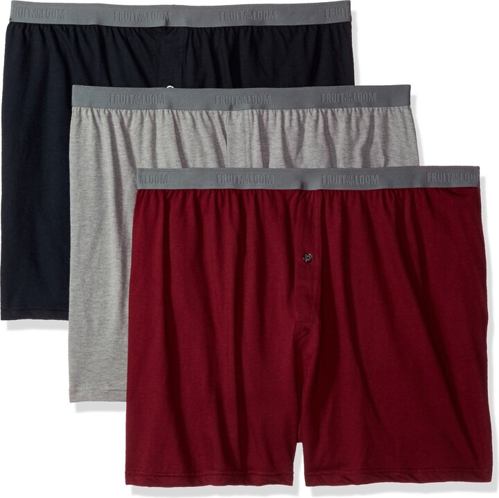 Mens Boxers Fruit Of The Loom Breathable Boxer Briefs 2xl