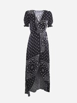 Thumbnail for your product : MC2 Saint Barth Saphire Long Dress With All-over Bandana Print