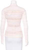 Thumbnail for your product : Cinq à Sept Long Sleeve Lace Top w/ Tags