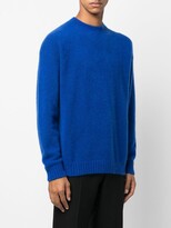 Thumbnail for your product : Laneus Crew-Neck Cashmere-Blend Sweater
