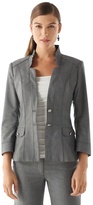 Thumbnail for your product : White House Black Market Herringbone Stripe Suit Jacket