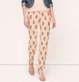 Thumbnail for your product : LOFT Paisley Print Ankle Pants in Marisa Fit