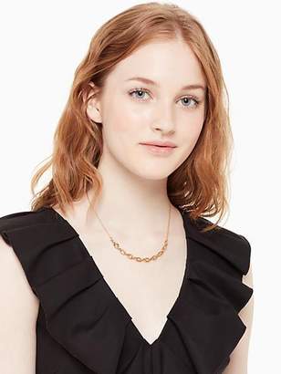 Kate Spade Chain reaction link mini necklace