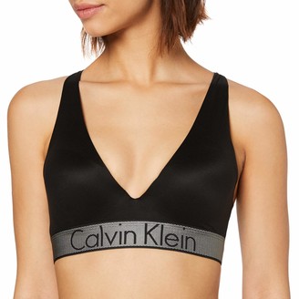 Calvin Klein Ladies Underwear - Women Underwear - Womens Bras - Push Up Bras  For Women - Women's Push Up Plunge Bra - Black - Size C/36 - ShopStyle