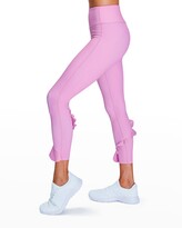 Thumbnail for your product : Urban Savage Ruffle Cropped Performance Leggings