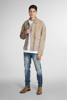 Thumbnail for your product : Salvatore Santoro Casual Jacket In Beige Suede