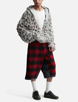 トップス Project G/R Reversible Hood Check Shirts Project G/R Reversible Hood Check Shirts