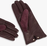 Thumbnail for your product : Ted Baker Arlett Leather Gloves, Dark Purple