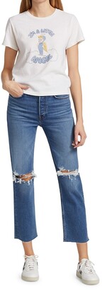 RE/DONE Stove Pipe High-Rise Jeans