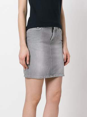 Helmut Lang Pre Owned short denim skirt