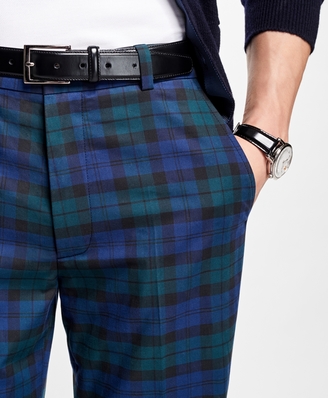 Brooks Brothers Clark Fit Black Watch Chinos
