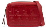 Thumbnail for your product : Fendi Embossed Leather Camera Bag - Red