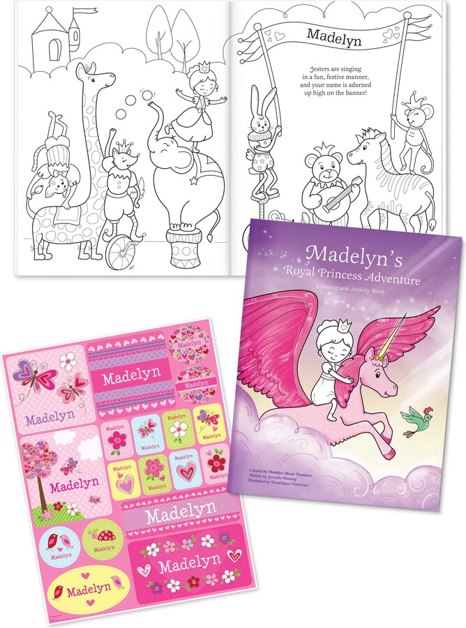 i See Me! 'My Royal Princess Adventure' Personalized Coloring Book