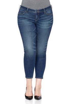 SLINK Jeans The Ankle Pants in Blue Size LUCY
