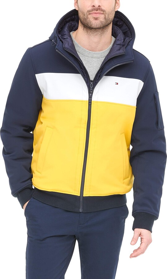 sovende skovl Sorg Tommy Hilfiger Yellow Men's Outerwear | Shop the world's largest collection  of fashion | ShopStyle