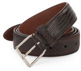 Thumbnail for your product : Brunello Cucinelli Embossed Leather Belt