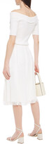 Thumbnail for your product : Pucci Frayed gauze midi skirt