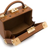 Thumbnail for your product : MCM Berlin all-over logo print box bag