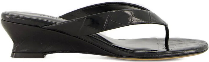 Le Monde Beryl 40mm Micro Wedge Thong Sandals