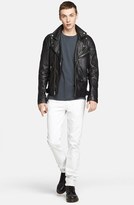 Thumbnail for your product : BLK DNM 'Leather Jacket 31' Leather Moto Jacket