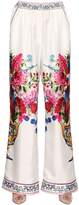 Dolce & Gabbana Bouquet Printed Silk 