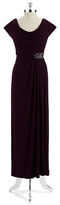 Thumbnail for your product : Patra Embellished Cowlneck Gown