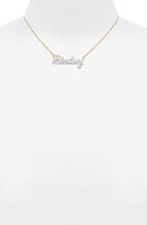Thumbnail for your product : Jane Basch Designs Personalized Nameplate Diamond Pendant Necklace
