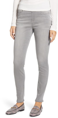 high waisted pull on skinny jeans