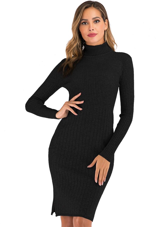 Long Sleeve Sweater Dress – Gibsonlook