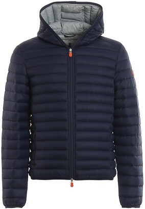 Save The Duck Mens Blue Polyamide Down Jacket