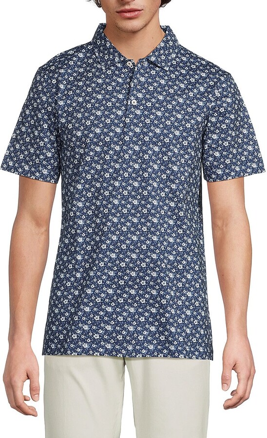 Bugatchi Tech Short-Sleeve Polo Shirt