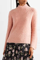 Thumbnail for your product : Ulla Johnson Amina Wool-blend Turtleneck Sweater - Baby pink