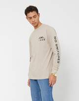 Thumbnail for your product : Swallows & Daggers No Snitches Long Sleeve T-Shirt Tan