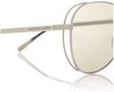 Thumbnail for your product : Michael Kors Pale Gold MK1024 LAI Pilot Sunglasses