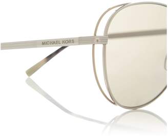 Michael Kors Pale Gold MK1024 LAI Pilot Sunglasses