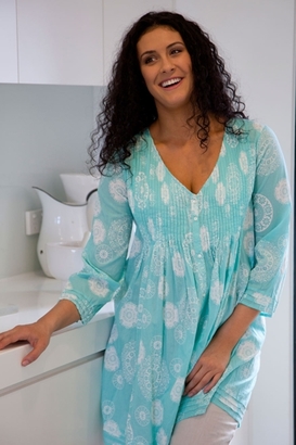 Jump Printed Cotton Voile Tunic