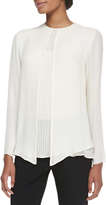 Thumbnail for your product : Etro Silk Pleat-Detail Blouse