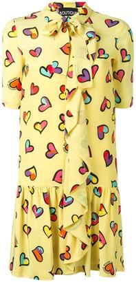 Moschino Boutique heart print dress - women - Silk/Polyester - 36