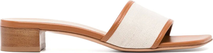 Fabiana Filippi 30mm Square-Toe Sandals