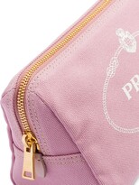 Thumbnail for your product : Prada Logo Print Cosmetic Pouch