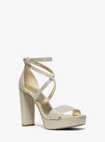 michael kors hutton chain mesh sandal