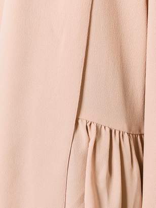 Lanvin ruffled skirt detail blouse