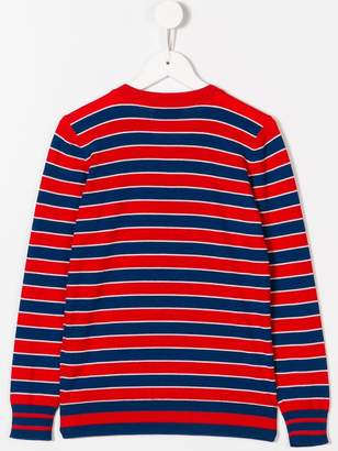 Gucci Kids stripe knitted sweater