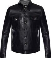 Thumbnail for your product : Saint Laurent Leather Jacket With Pockets, , - Black