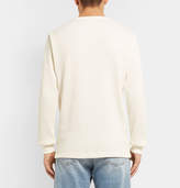 Thumbnail for your product : Theory Waffle-Knit Pima Cotton Sweatshirt - Men - White