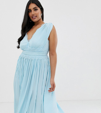 asos blue evening dress